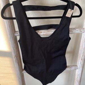 📸NWT📸 Anthropologie Black Bodysuit Sz S/M